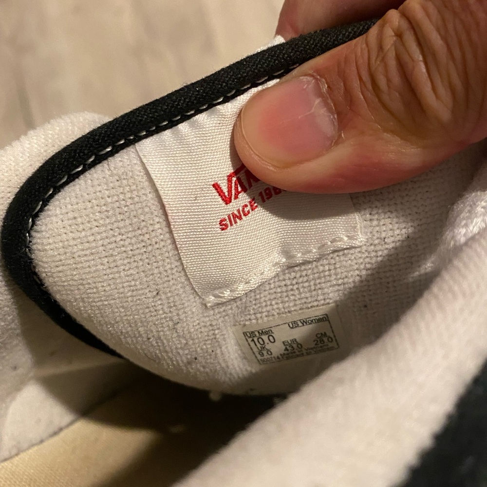 Vans Knu Skool Sz 10 preowned - Picture 4 of 5